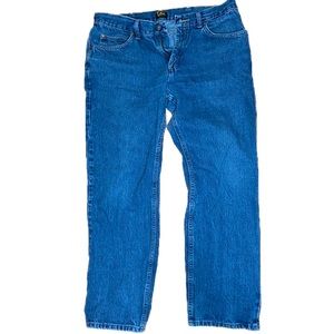Lee Regular Fit Blue Jeans